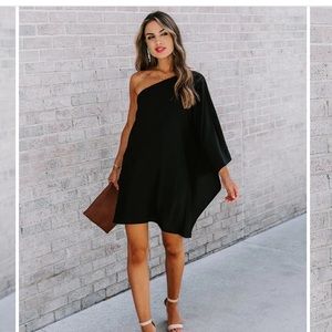 Vici: Side to Side One Shoulder Dress